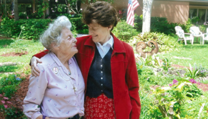 Sylvia and mom